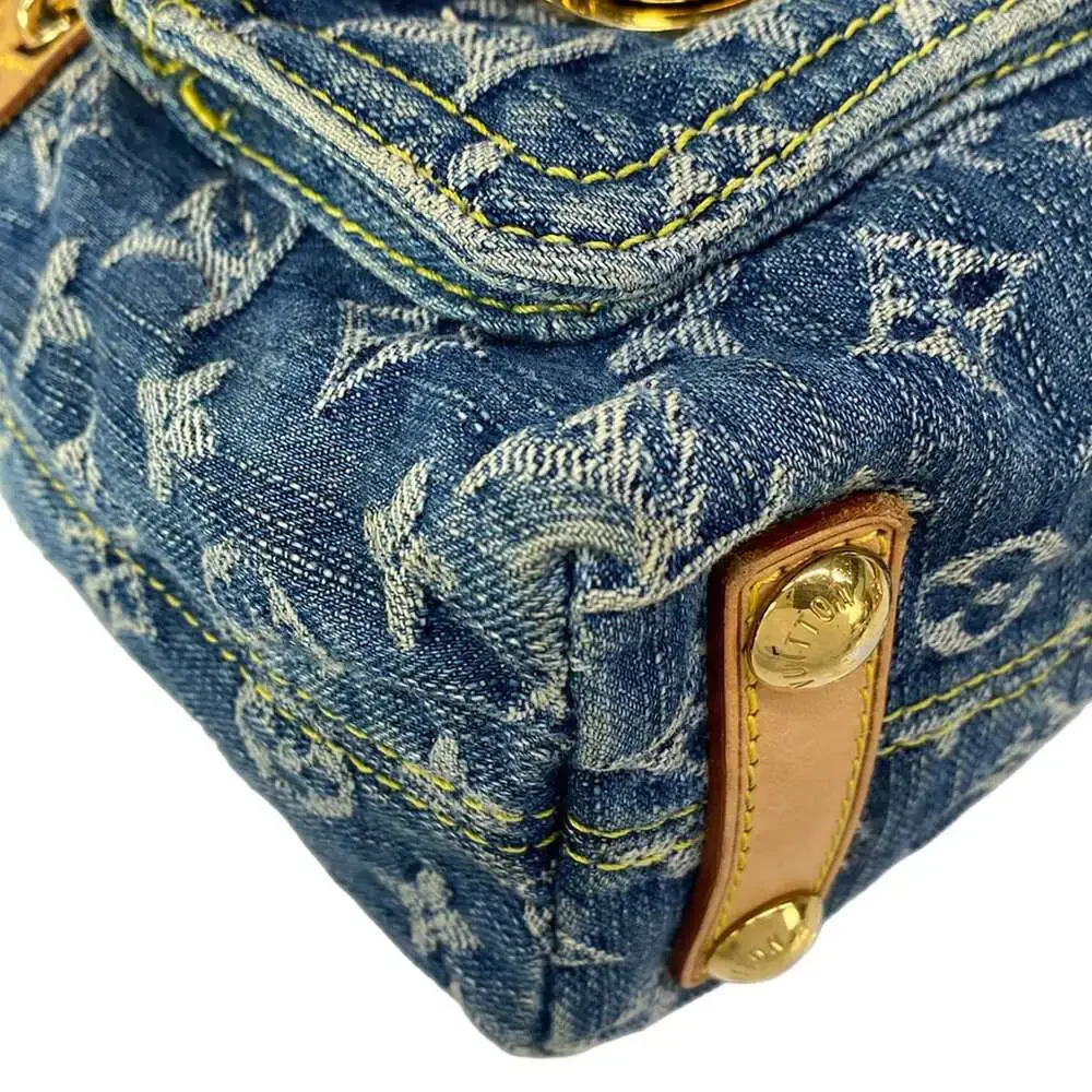 Louis Vuitton Baggy PM Monogram Denim Shoulder Bag M95049